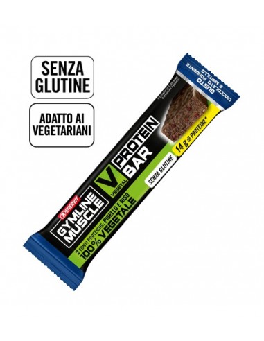 Gymline Muscle Veg Protein Bar gusto Mirtillo