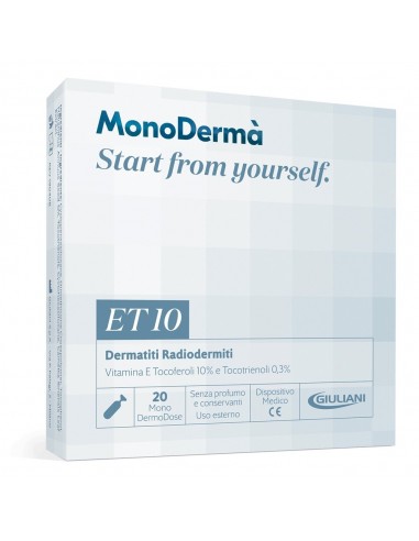 Monodermà ET10 Trattamento Dermatiti Radiodermatiti