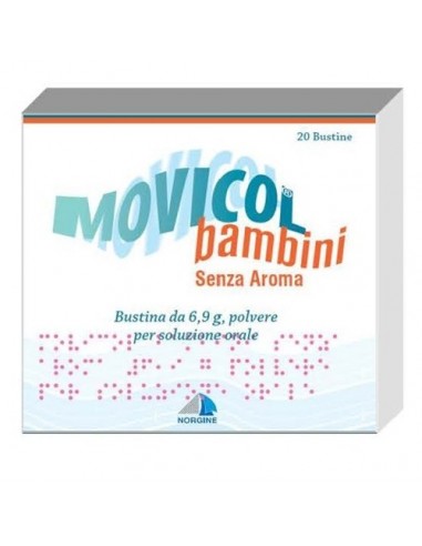 Movicol Bambini - 20 Buste Senza Aroma