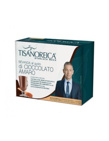 Bevanda al Cioccolato Amaro Tisanoreica - 4 Buste