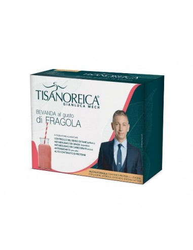 Bevanda alla Fragola Tisanoreica - 4 Buste