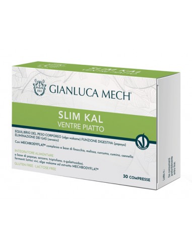 Slim Kal Ventre Piatto Gianluca Mech - 30 Compresse