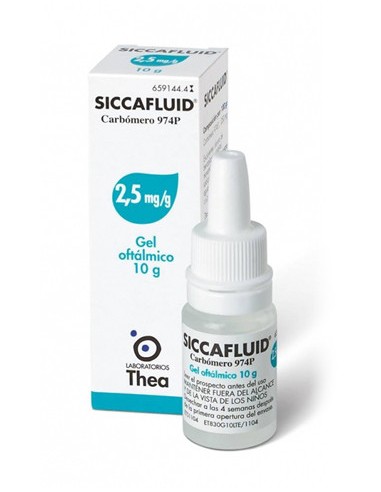 Siccafluid gel Oftalmico 10 g