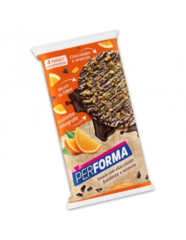 Performa Gallette con Cioccolato Fondente e Arancia