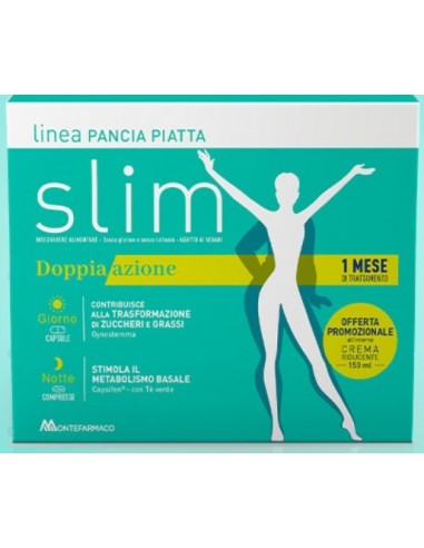 Slim Pancia Piatta Dimagrante 240 Capsule + Crema