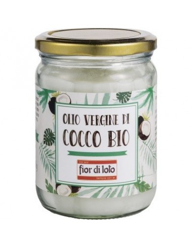 Fior Di Loto Olio di Cocco Bio - 450 ml