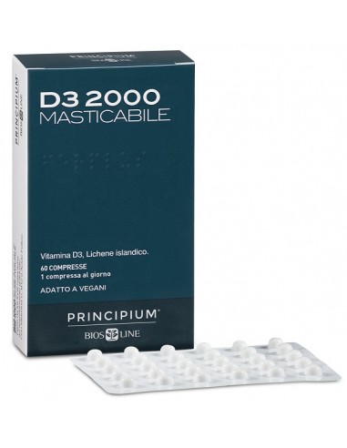 Biosline Principium D3 2000 Vegetale 60 Compresse