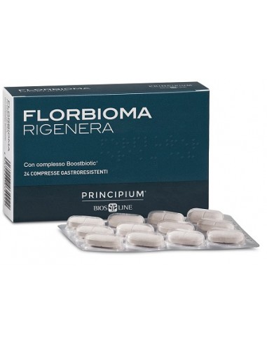 Principium Florbioma Rigenera 24 Compresse