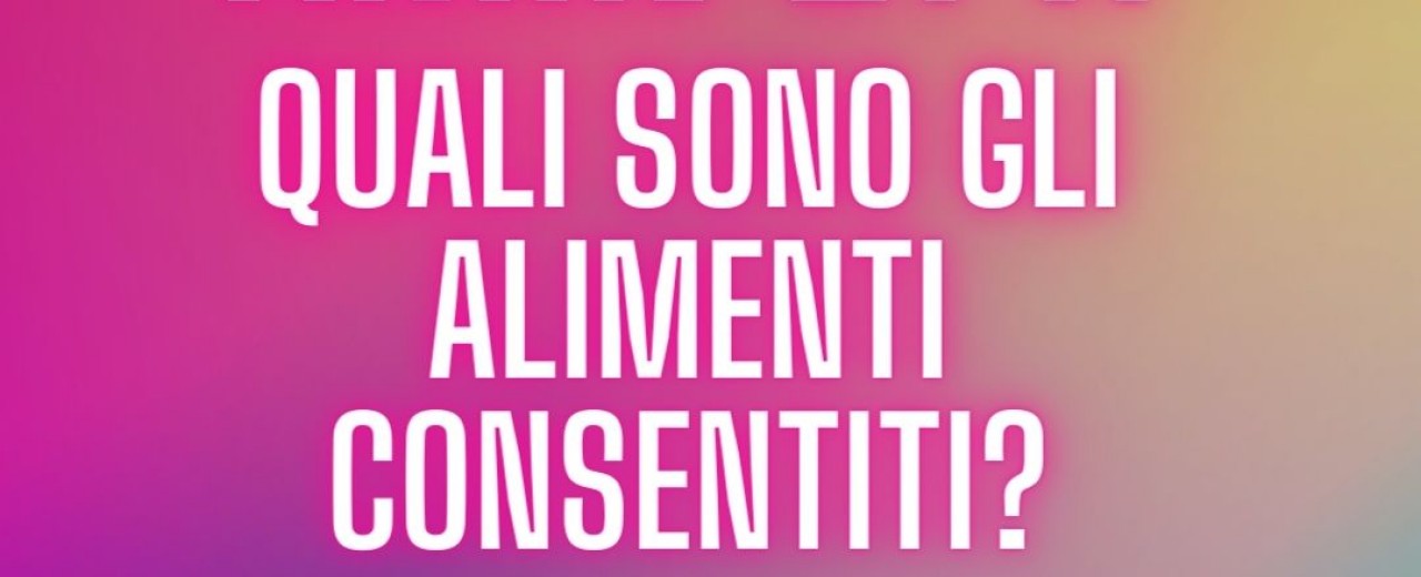 Amin 21 K: Cosa posso mangiare durante la dieta?